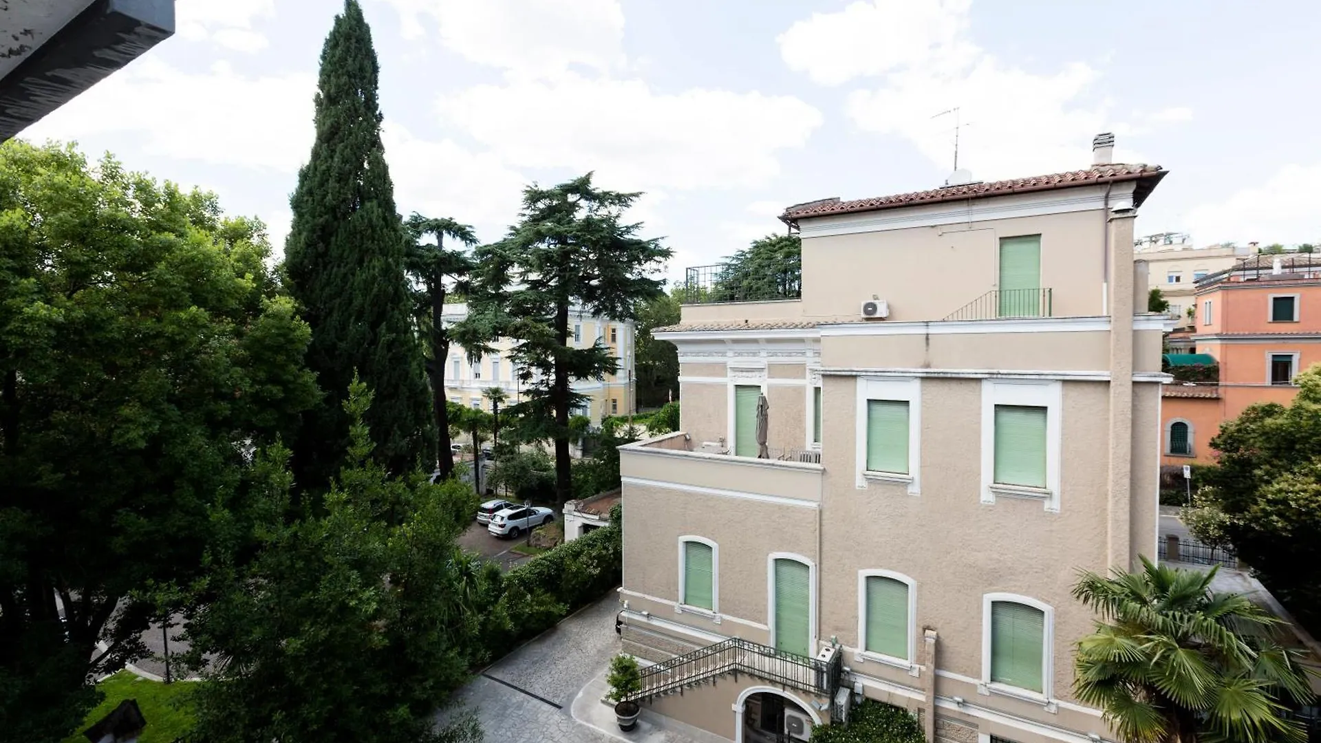 Roma City Suite With Parking - Villa Borghese Apartamento